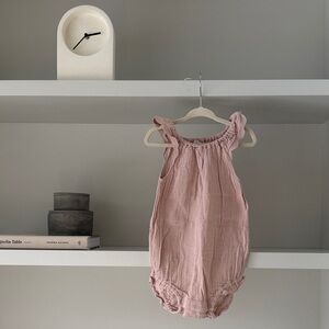 Jamie Kay Pink Ruffle Romper